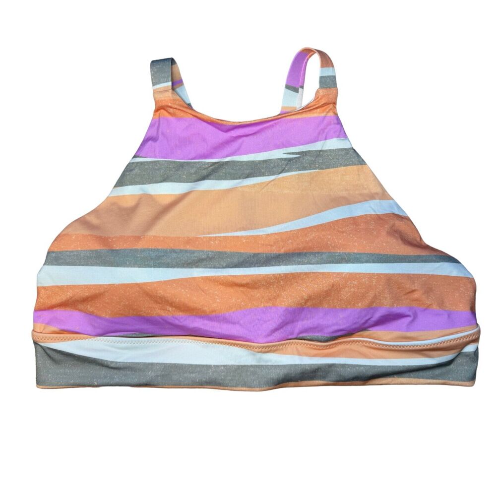 prAna Marine Street Swim Top -High Neck, Strappy Back, - Picture 3 of 8
